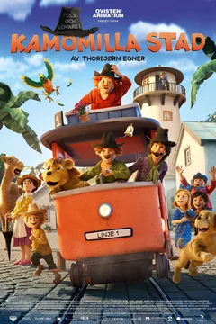 Bild på filmaffish  Folk och rövare i Kamomilla stad (Sv. tal)