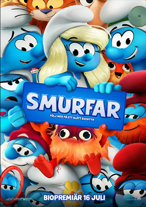 Bild på filmaffish  Smurfar
