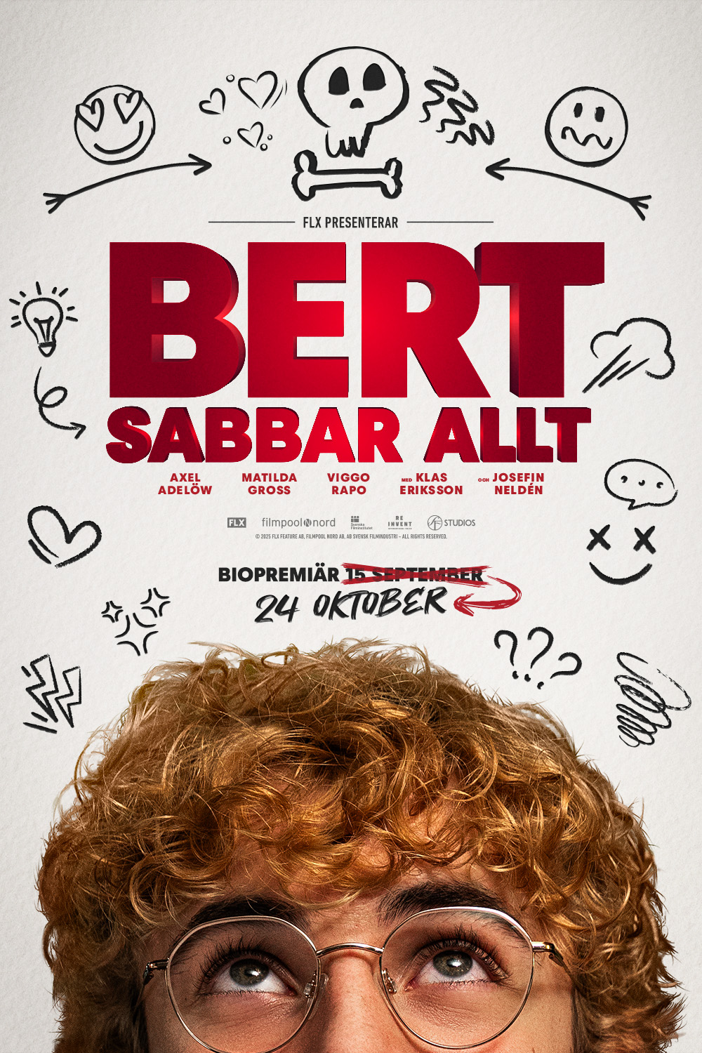 Bert sabbar allt poster