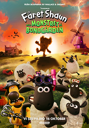 Bild på filmaffish  Fåret Shaun och monstret på bondgården